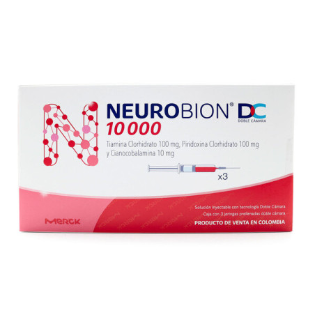 NEUROBION DC 3 AMPOLLAS (3% )
