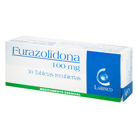 FURAZOLIDONA 100 MG 30 TABLETAS LBC