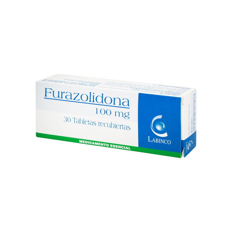 FURAZOLIDONA 100 MG 30 TABLETAS LBC