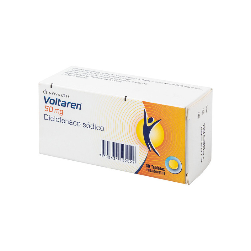 VOLTAREN 50 MG 3 BLISTER 10 GRAGEAS(3% )