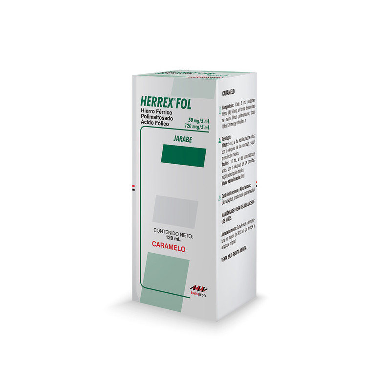 HERREX FOL CARAMELO JBE 120 ML(3% )(PAE)