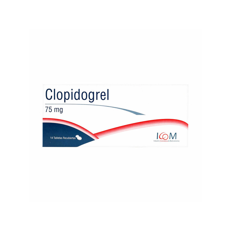 ( ) CLOPIDOGREL 75MG 14TBS ICOM (M)17913