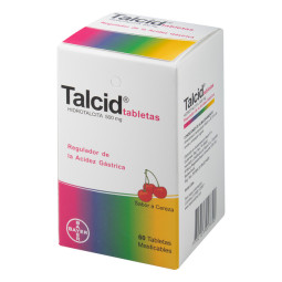 TALCID CEREZA 60 TABLETAS