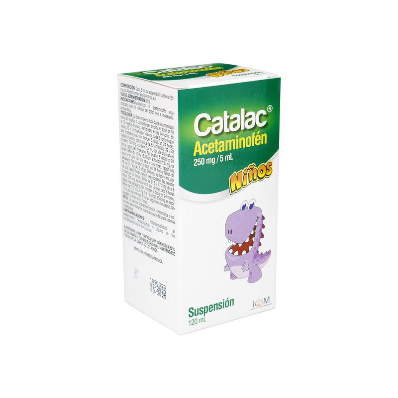 CATALAC 250MG/5ML SUSP. NINO 120 ML ICOM