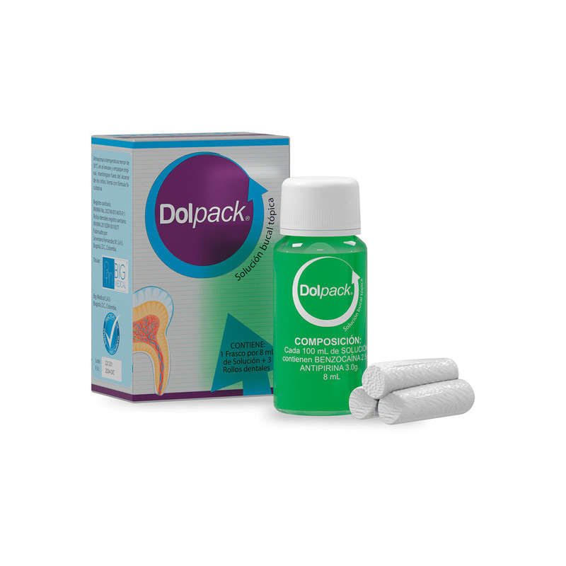 CALZAS DOLPACK 8 ML   3 ROLLOS DENTALES