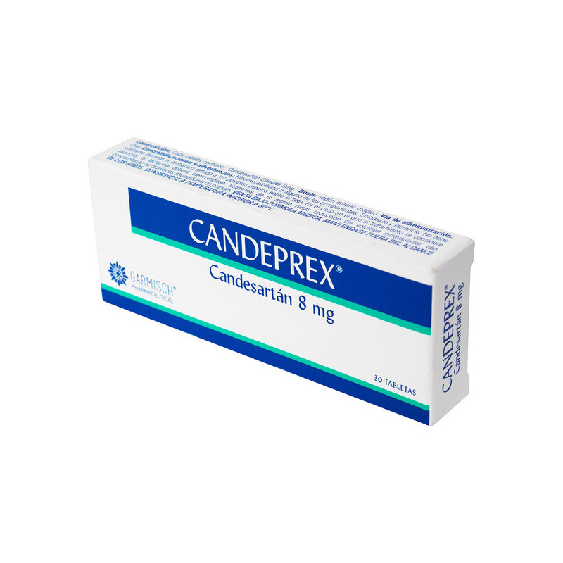 CANDEPREX 8 MG 30 TABLETAS (P)16848