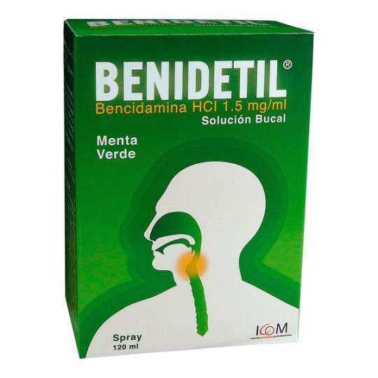 ( ) BENIDETIL 1.5MG MENT 120 ML SPR ICOM