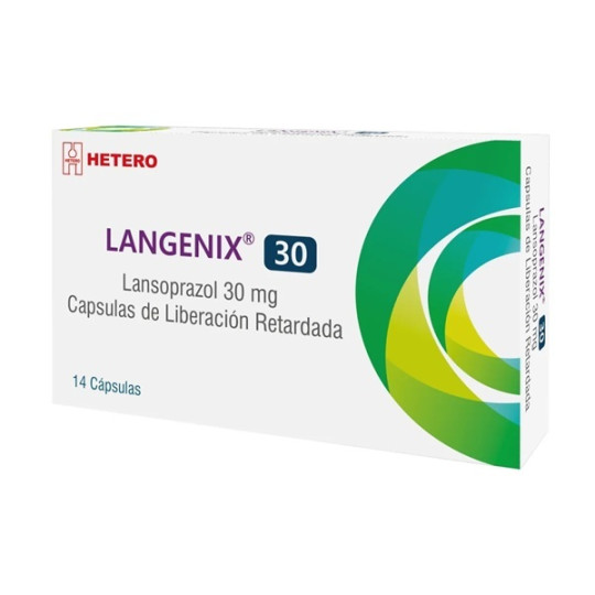 ( ) LANGENIX (LANSOPRAZOL) 30 MG CJ 14 CAP HETERO