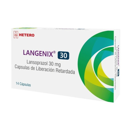 ( ) LANGENIX (LANSOPRAZOL) 30 MG CJ 14 CAP HETERO