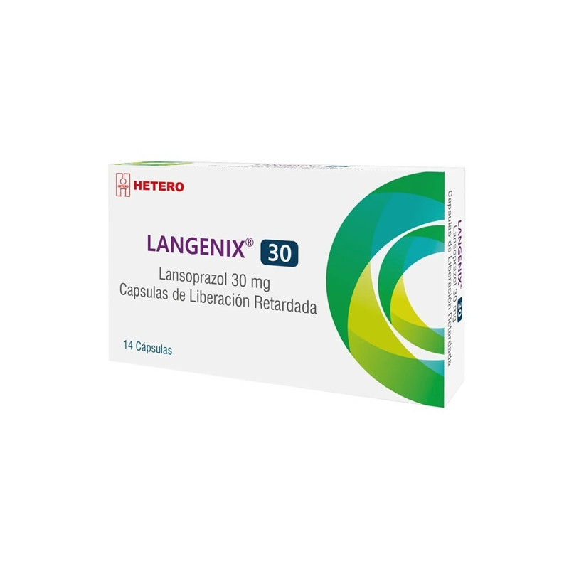 ( ) LANGENIX (LANSOPRAZOL) 30 MG CJ 14 CAP HETERO