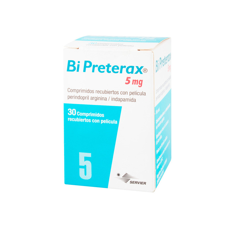 BI PRETERAX 5 MG 30 COMP.(P)21758(SC)