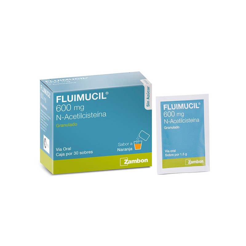 FLUIMUCIL 600 MG 30 SBS
