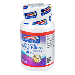 GINKGO BILOBA HEALTHY 60 MG 60 SOFTGELS