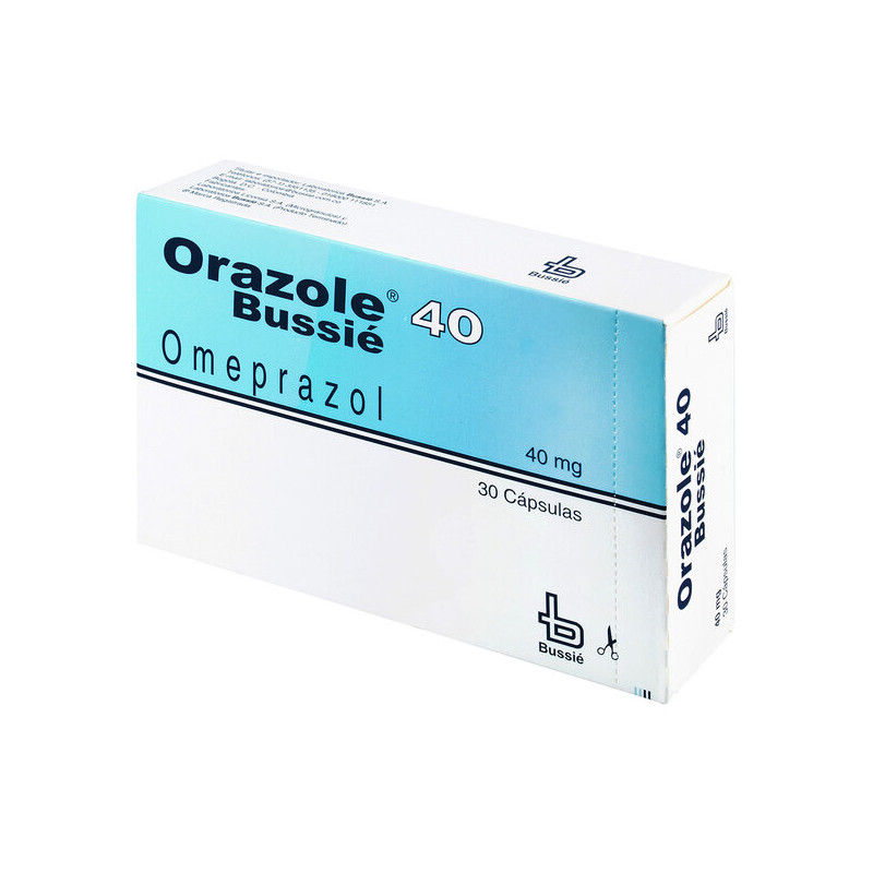 ORAZOLE 40 MG 30 CAPSULAS (A)(PAE)                