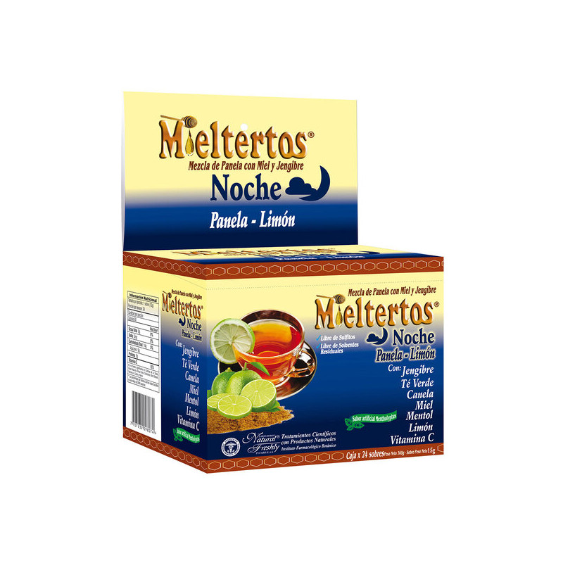 MIELTERTOS GRIPA NOCHE PANE.LIMON 24 SBS
