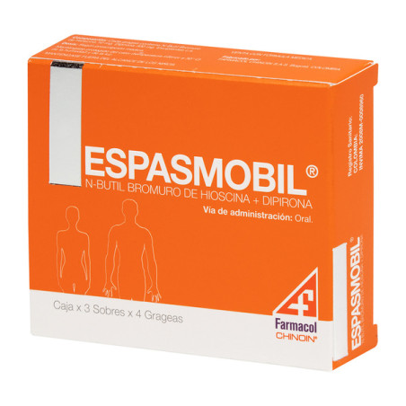ESPASMOBIL 3 SOBRES 4 TABLETAS