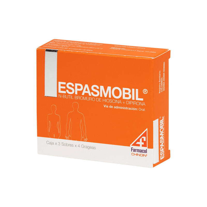 ESPASMOBIL 3 SOBRES 4 TABLETAS