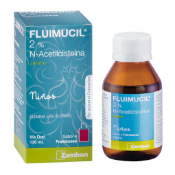 FLUIMUCIL NINOS JARABE 2% 120 ML.