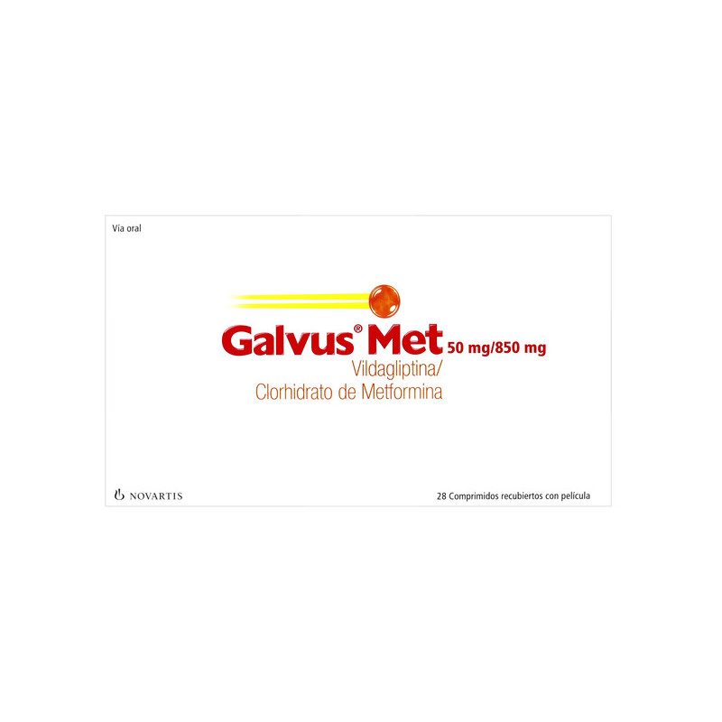 GALVUS MET 50 MG/850 MG 28 COMP.