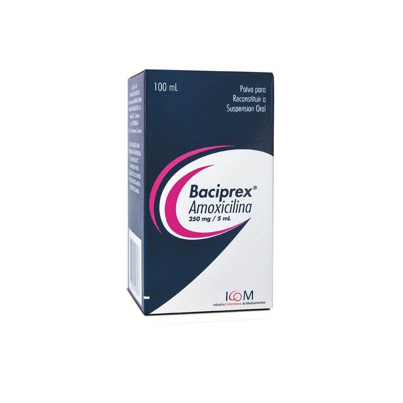 ( ) BACIPREX 250 MG SUSP. 100ML ICOM