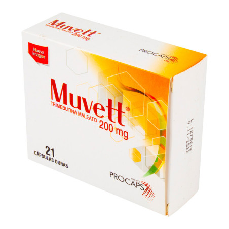 MUVETT 200 MG 21 CAPSULAS (3%+)(PAE)