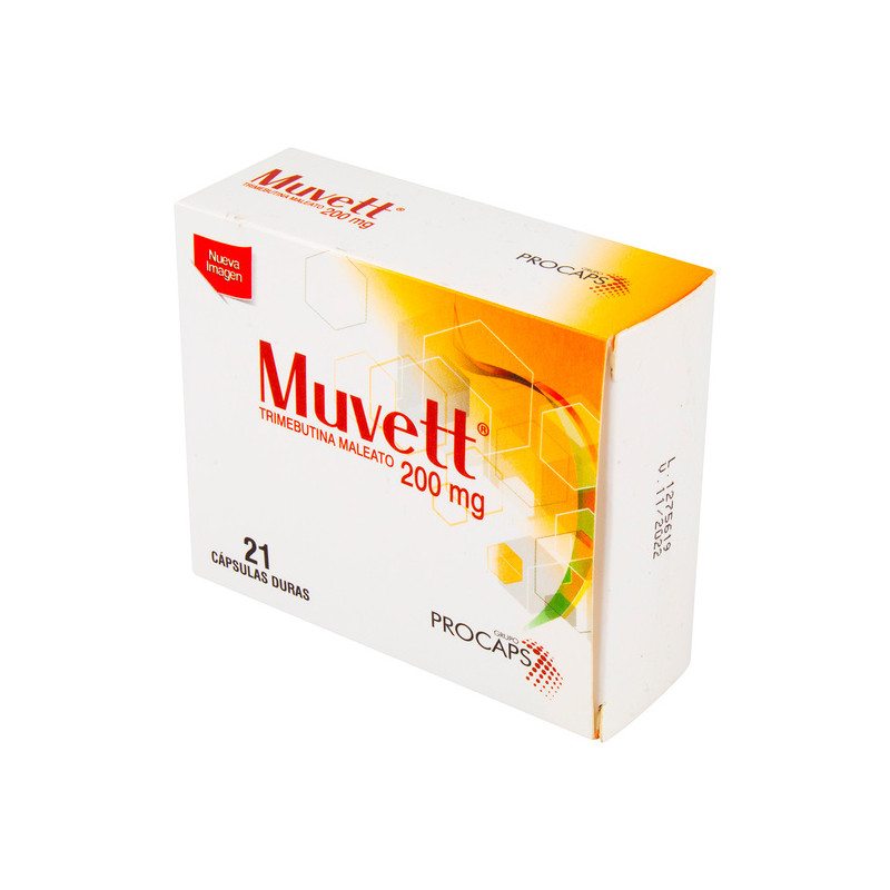 MUVETT 200 MG 21 CAPSULAS (3%+)(PAE)