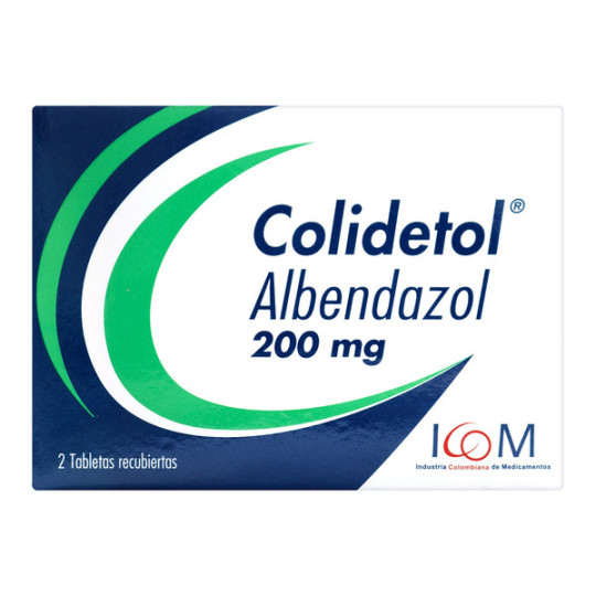 ( ) COLIDETOL 200 MG 2 TBS ICOM