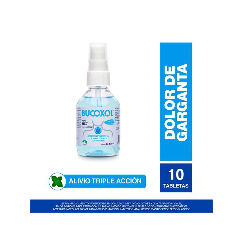 BUCOXOL SPRAY T.ACCION COOLMINT 120ML