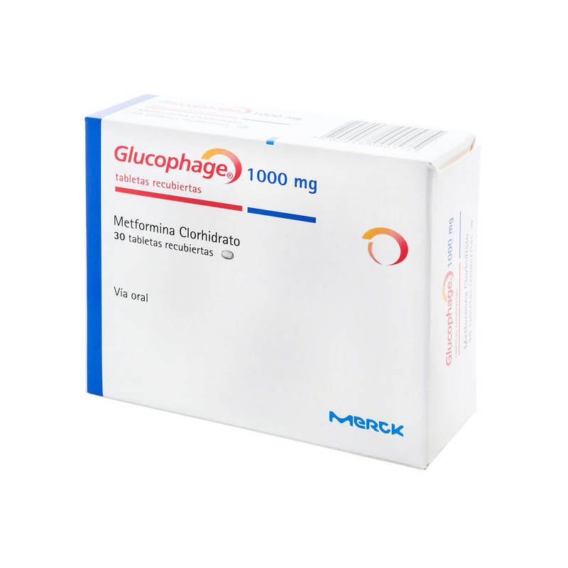 GLUCOPHAGE 1000 MG 30 TBS (3% )(PAE)