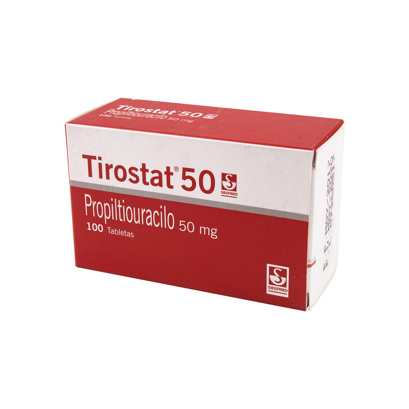 TIROSTAT 50 MG 100 TABLETAS