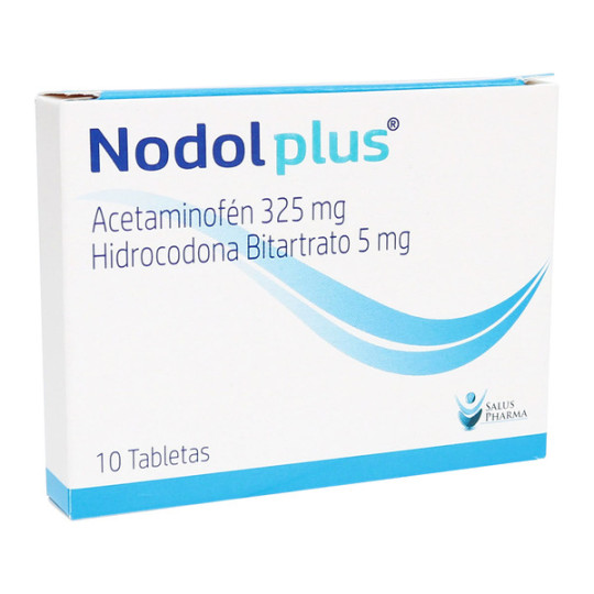 NODOL PLUS 325/5 MG 10 TBS (SAV) (BITARTRATO DE HIDROCODONA- ACETAMINOFEN)