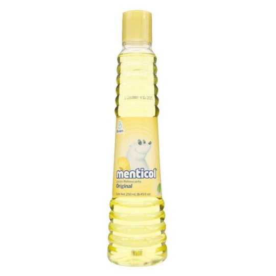 LOC.REFRESC.MENTICOL ORIG.AMARILL.250 ML