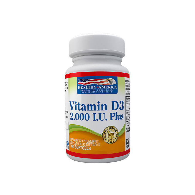 VITAMIN D3 2000 IU 100 SOFTGELS IVA