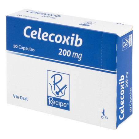 CELECOXIB 200 MG 10 CAPSULAS RC