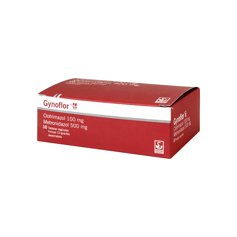 GYNOFLOR 500/100 MG 10 TABLETAS VAGINAL