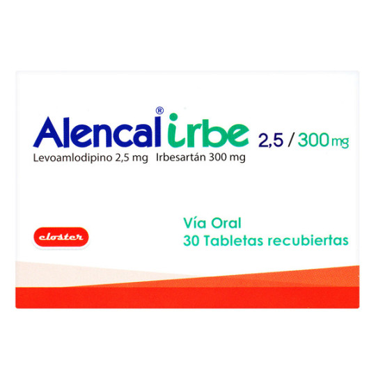 ALENCAL IRBE 2.5 MG/300 MG 30 TBS (A)             