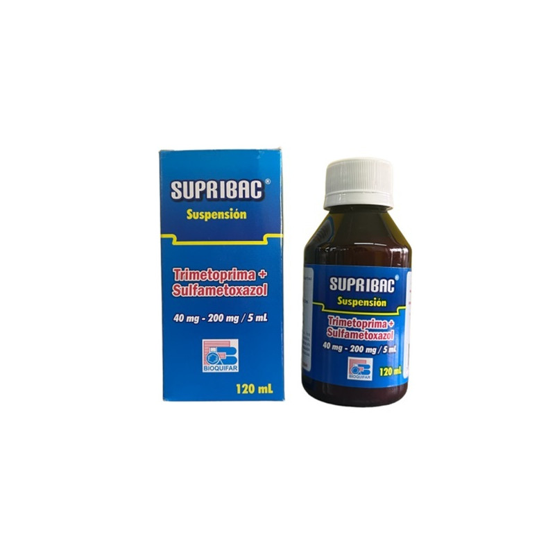 ( ) SUPRIBAC (TRIME   SULFA) 40/200 MG FCO 120 ML BQF