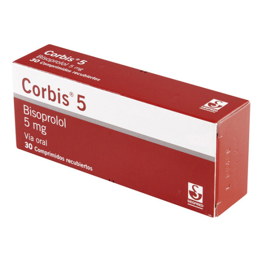 CORBIS BISOPROLOL 5 MG 30 TBS(M)17484