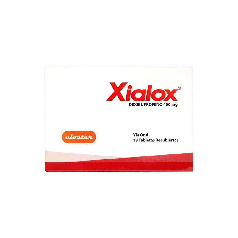 XIALOX 400 MG 10 TBS