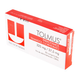 TOLMUS 325MG/37.5 MG 20 COMPRIMIDOS