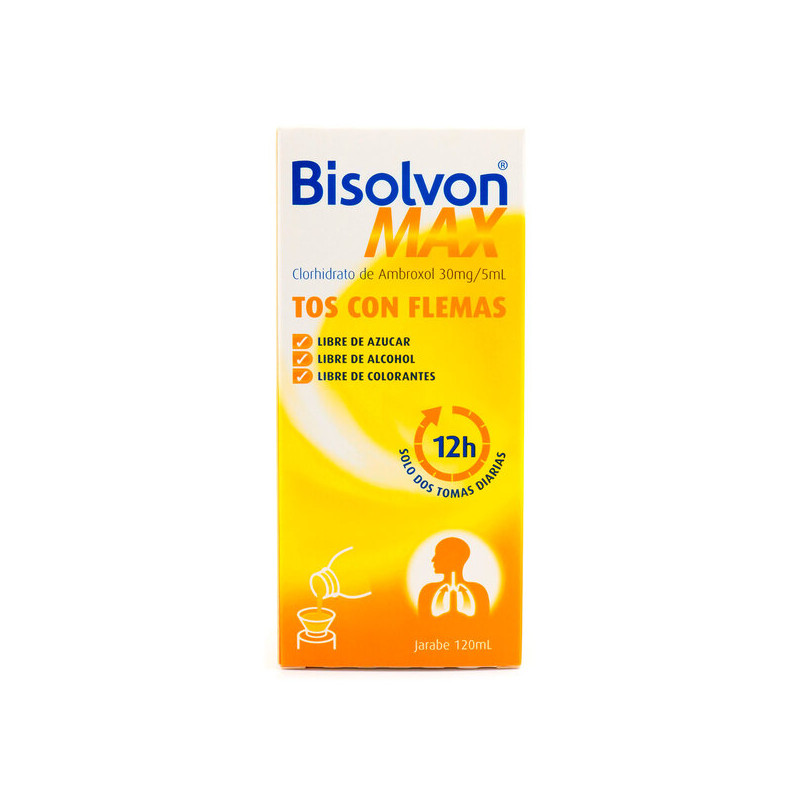 BISOLVON MAX JARABE 120 ML