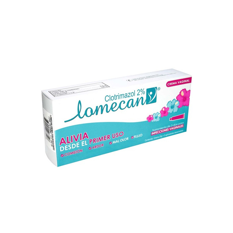 LOMECAN V CRE.VAGIN.2% 20GR 3APL(SF) DTO