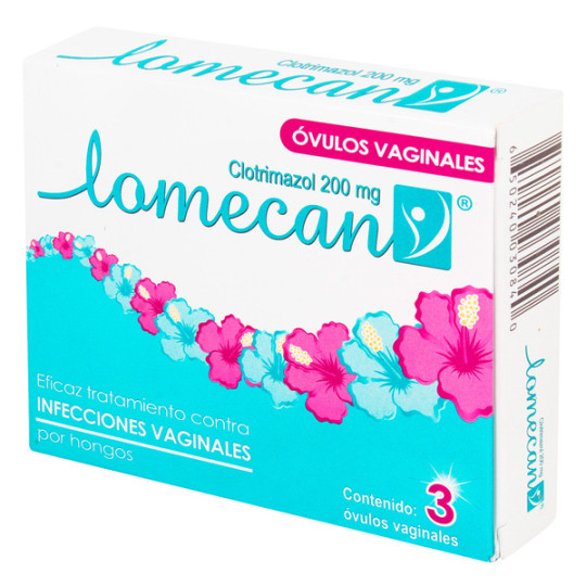 LOMECAN CLOTRIMAZOL 200MG 3 OVU.VAG.(SF)