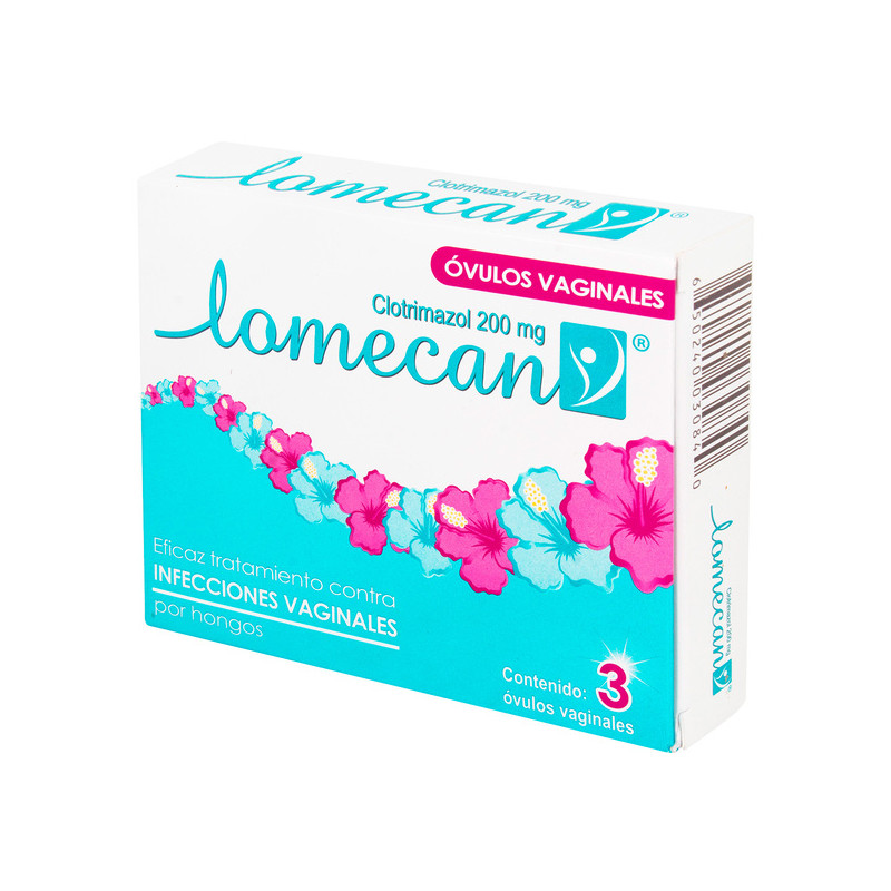 LOMECAN CLOTRIMAZOL 200MG 3 OVU.VAG.(SF)