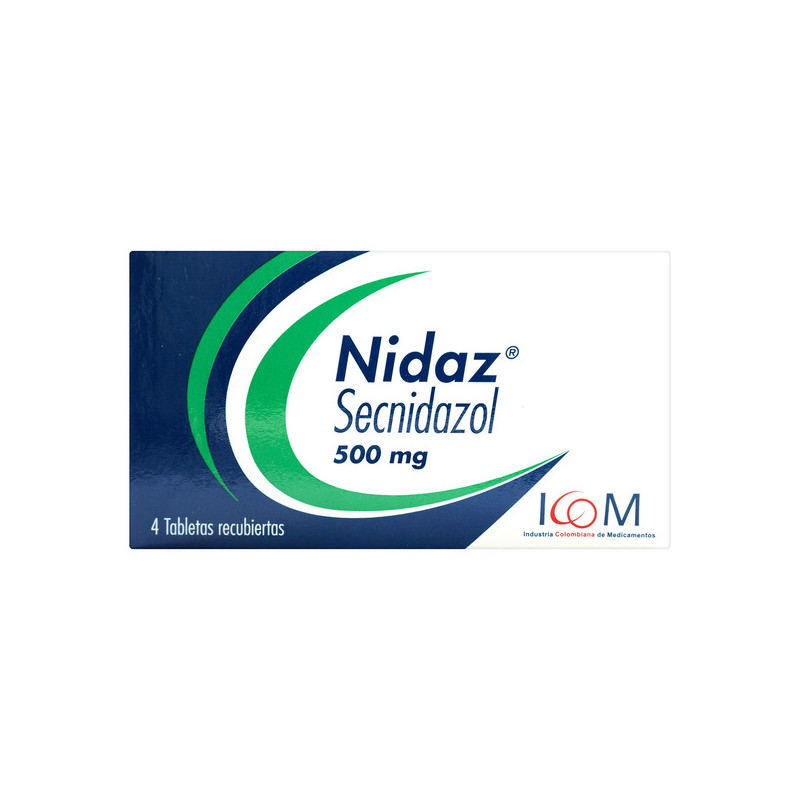 ( ) NIDAZ 500 MG 4 TBS ICOM