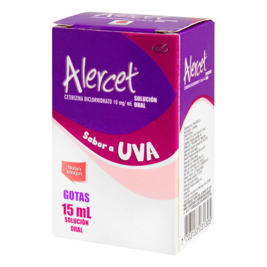 ALERCET GOTAS UVA 15 ML (3% )(PAE)                