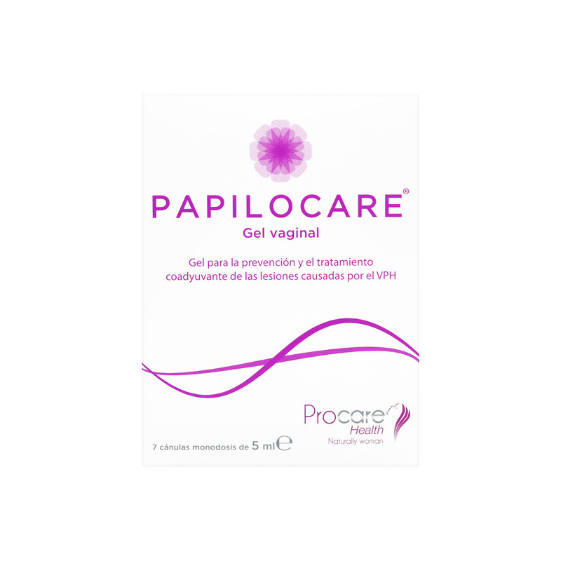 PAPILOCARE GEL VAGINAL 7 CANULAS 5 ML PC
