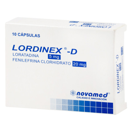 ( ) LORDINEX D 10 CAPSULAS