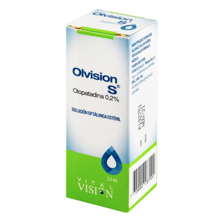 OLVISION S 0.2% OFTALMICO 2.5 ML VT               