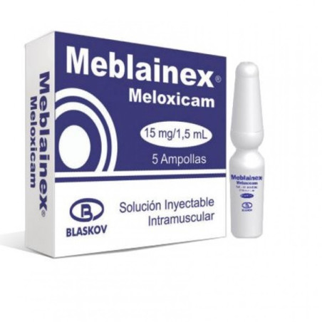 ( ) MEBLAINEX (MELOXICAM) 15MG/1.5ML CJ 5 AMP BLASKOV